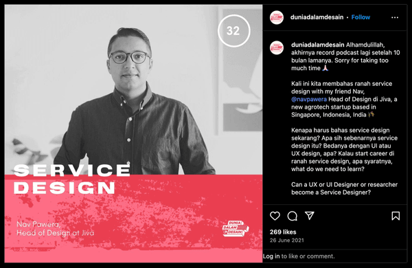 Podcast with Dunia Dalam Desain